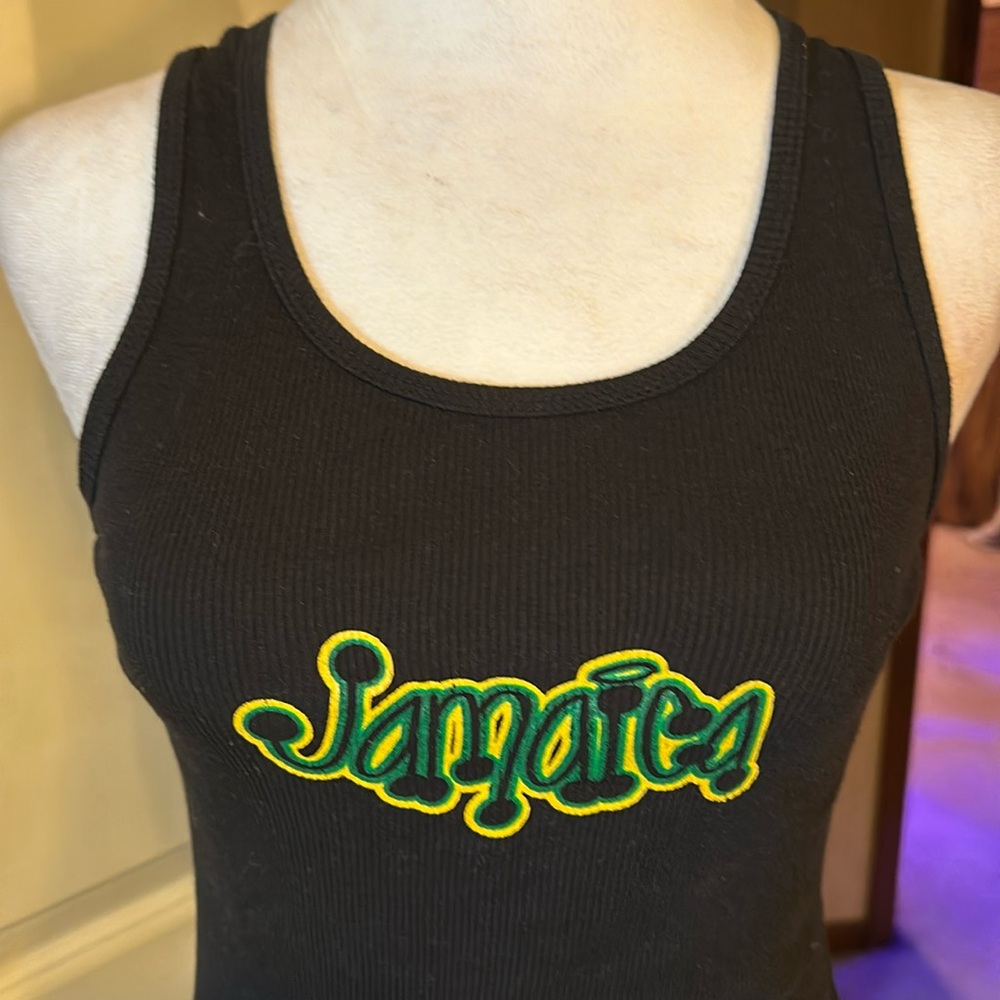 Jamaica souvenir tank top “Like Dat” 
BRAND NEW NEVER WORN